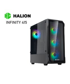 CASE HALION RAGNAROK 323 GAMING, RGB, C/FUENTE 550W