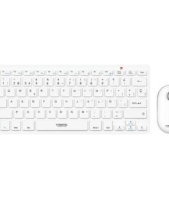 KIT 2 EN 1 CYBERTEL EVOLUTION CYB, WT801, WIRELESS 2.4GHZ (TECLADO + MOUSE), WHITE