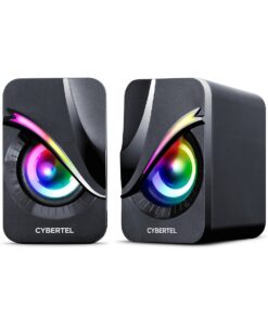 PARLANTE CYBERTEL EXXPERT + CBX, S301U, USB + JACK 3.5MM, RGB 2.0, BLACK