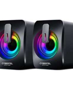PARLANTE CYBERTEL SPECTRUM CBX S303 2.0 RGB, USB BLACK