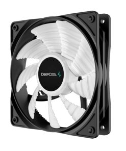 COOLER P/CASE DEEP COOL RF120 120MM FAN/LED WHITE