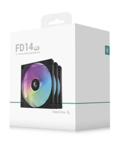 KIT COOLER P/CASE 3 EN 1 DEEP COOL FD14 BLACK 140MM ARGB