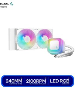 SIST. ENFRIAMIENTO LIQUIDO DEEP COOL LE240 V2 WHITE 240MM- ARGB