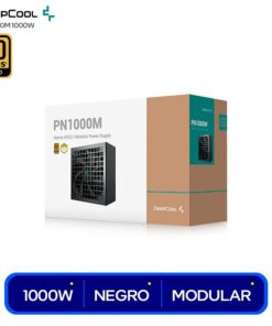 FUENTE GAMER STORM (DEEPCOOL) PN1000M, 1000W ATX 3.1, 80 PLUS GOLD/ CYBERNETICS, TOTAL MODULAR, ATX12V