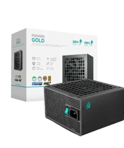FUENTE GAMER STORM (DEEPCOOL) PQ1000G 1000W ATX 3.1 NATIVE 80PLUS GOLD / CYBENETICS PLATINIUM FULL MODULAR BLACK