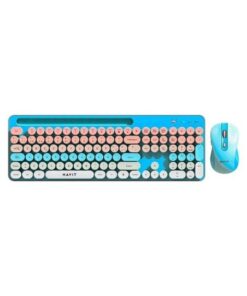 KIT 2 EN 1 HAVIT KB832GCM (TECLADO + MOUSE) USB, INALAMBRICO RAINBOW