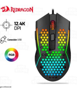 MOUSE REDRAGON REAPING M987-K RGB 12400 DPI, GAMING BLACK