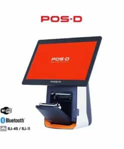 ALL IN ONE POS-D RANGER 69, PROCESADOR INTEL CELERON J6412 2GHZ, 8GB RAM, SSD 256GB, WIFI, BLUETOOTH,15.6 MULTI TOUCH (1366X768)