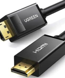 CABLE UGREEN DP101 10204 DISPLAYPORT A HDMI 5M (NEGRO) 4K