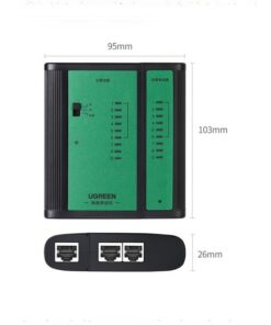 TESTEADOR UGREEN  NW167 PROBADOR DE CABLES DE RED RJ45/RJ11