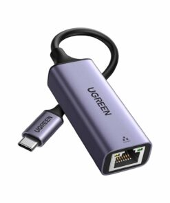 ADAPTADOR UGREEN CM483 USB-C 3.1 A RJ45,(1000MBPS)