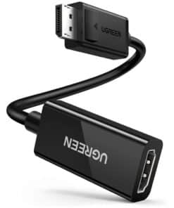 ADAPTADOR UGREEN MM137 DISPLAYPORT A HDMI 4K  30HZ (VIDEO, AUDIO TRANF)