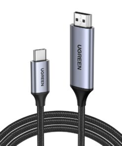 CABLE UGREEN TRENZADO MM142 USB-C A HDMI, 1.5M, 4K, 60HZ