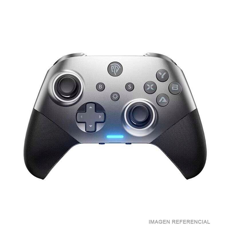 GAMEPAD EASYSMX X10 MECHANIC MASTER, GRAY (2.4G, BLUETOOTH, WIRED, SWITCH)(PC/ ANDROID/STEAMDECK/SWITCH/IOS MFI 13.0), SILVER