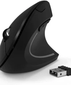 MOUSE VERTICAL ERGONOMIC INALAMBRICO CONEXION  USB 2.4GHZ 10M 3A