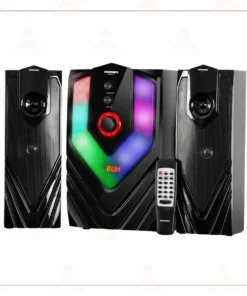 PARLANTES MICRONICS PSICOTIC MIC S7005KTV 2.1 SISTEMA DE AUDIO RITMIC LED SD+USB RMS:110W