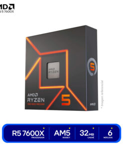 PROCESADOR AMD RYZEN 5 7600X 5.3GHZ/4.7GHZ, 38MB CACHE, AM5