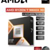 PROCESADOR AMD RYZEN 7 9800X3D 5.2/4.3GHZ, 104MB CACHE, AM5