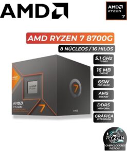 PROCESADOR AMD RYZEN 7 8700G 5.1/4.2GHZ, 24MB CACHE, AM5
