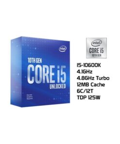 PROCESADOR INTEL CORE I5 10600K 4.1GHZ/4,8GHZ  LGA1200