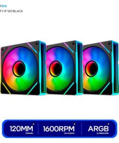 KIT COOLER P/CASE 3 EN 1 ANTRYX IF-120 120MM  ARGB BLACK
