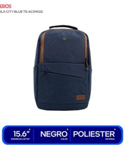 MOCHILA P/LAPTOP TEROS TE-ACS9022, POLIÉSTER, 15.6IN, AZUL