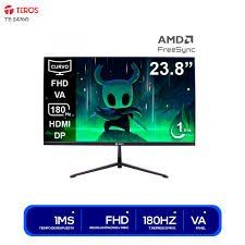 MONITOR TEROS TE-2476G 24IN CURVO VA FHD (1920X1080) 180HZ 1MS 2800R BK