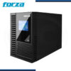 UPS FORZA FDC-1002T SERIE EOS, ONLINE DOBLE CONVERSION, 1000VA/900W 220V, 3 TOMAS, 1 PUERTO RS-232, 1 PUERTO USB-B (COMUNICACIÓN), DISYUNTOR DE ENTRADA, ONDA S. PURA, PANTALLA LCD