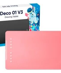 TABLETA GRAFICA XP-PEN DECO 01 V3 10X6.25 (16K) USB C PINK