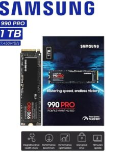 UNID. ESTADO SOLIDO SSD SAMSUNG 1TB 990 PRO PCI 4.0 NVME M.2 7450MB/S