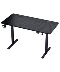 ESCRITORIO GAMER 1STPLAYER MOTO-C 1460 VERSION 140X60X(75-120) CM, SOPORTA 80KG, SUPERFICIE FIBRA DE CARBONO